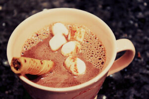 christmas party idea hot chocolate