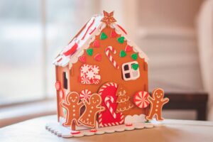 classroom christmas party idea gingerbread house