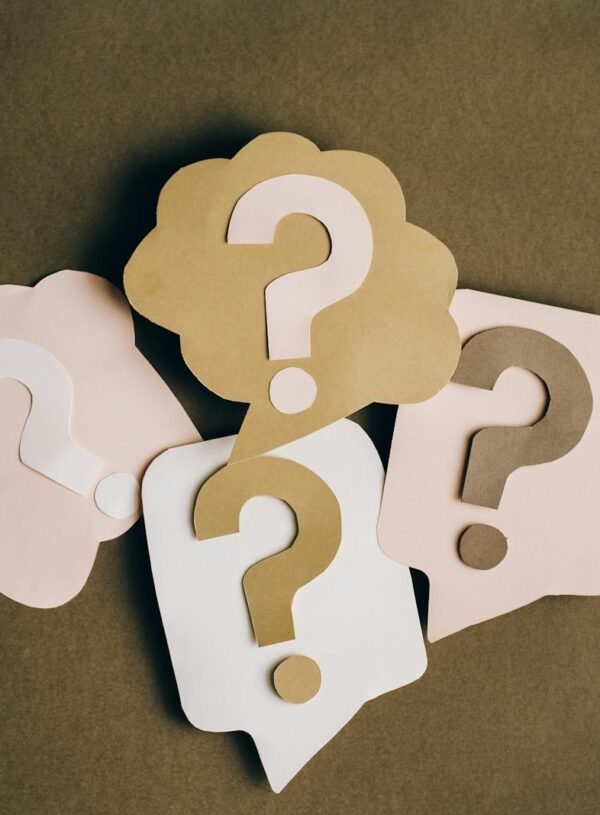 Question Marks on Paper Crafts, teacher strategy